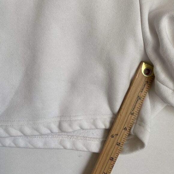 Forever 21 Hello Kitty 50th Anniversary Sweat Shorts Women XL White Casual - Picture 6 of 7